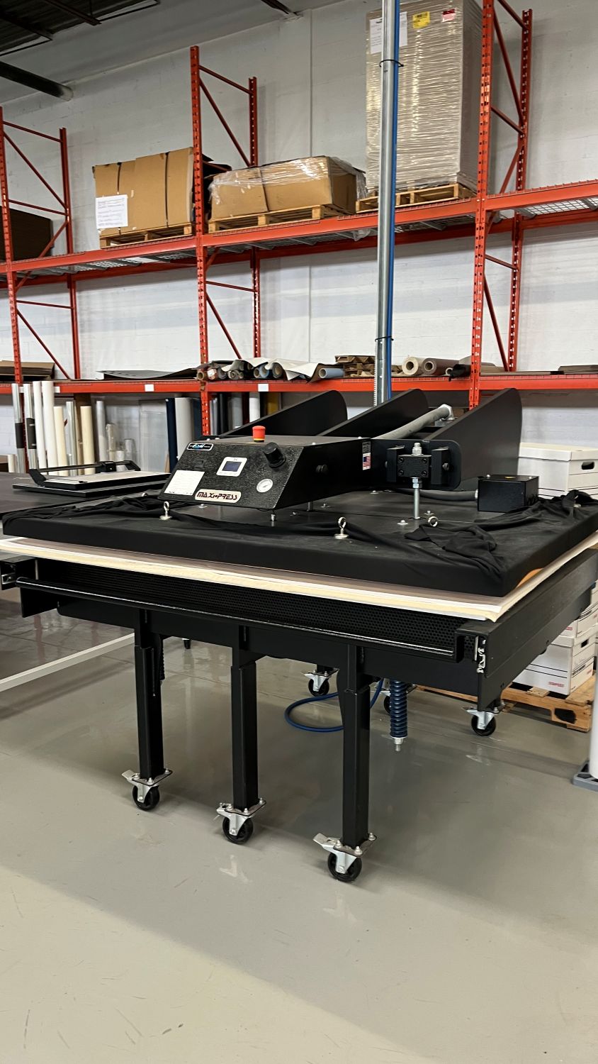 Geo Knight Maxi-Press Air Automatic 4464AP Large Format Heat Press (Used) Item # UE-072826H