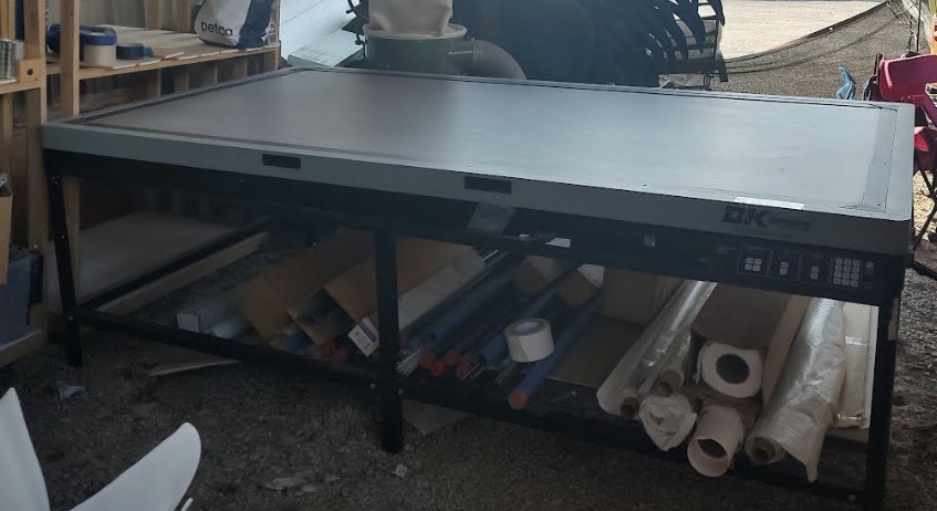 D&K Expression (Bienfang / Vacuseal) 5298H Vacuum Heat Press (Used) Item # UE-080726A