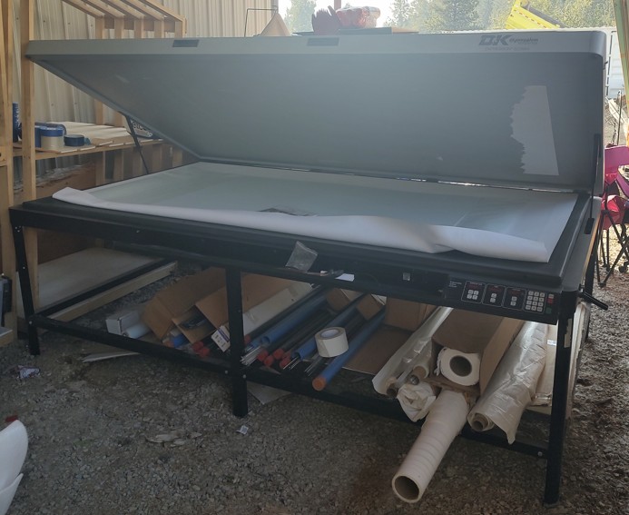 D&K Expression (Bienfang / Vacuseal) 5298H Vacuum Heat Press (Used) Item # UE-080726A