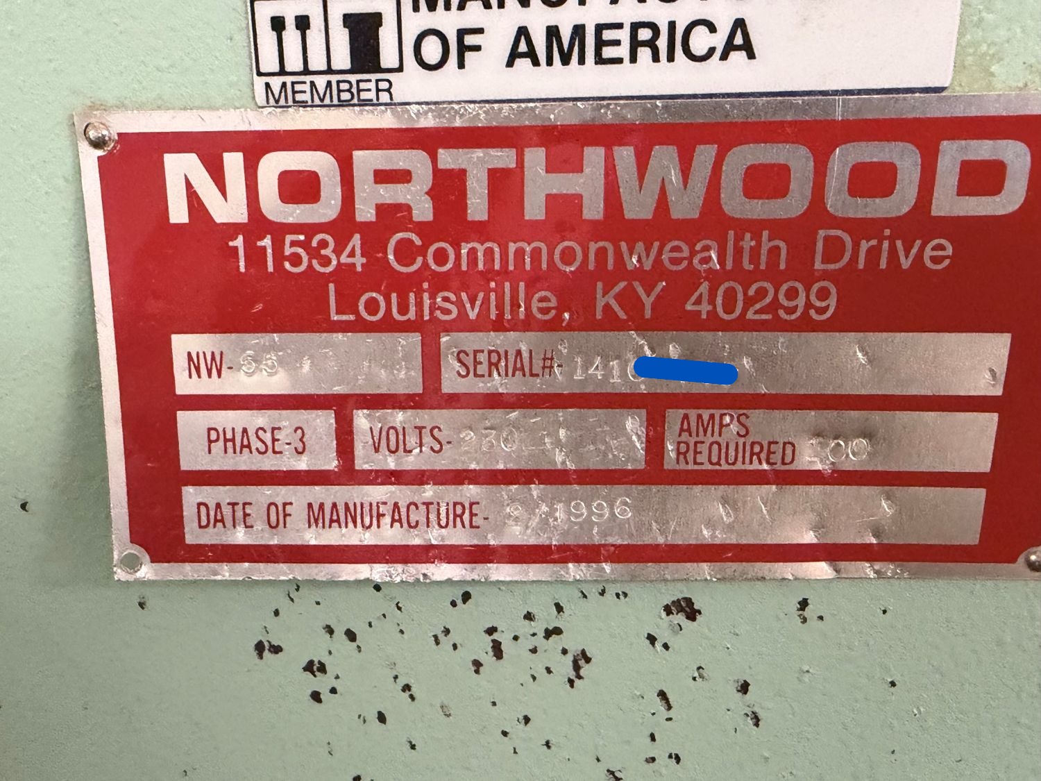 Northwood NW-55 CNC Router (Used) Item # UE-080726G