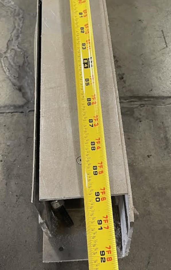 Manual 85″ Canvas Stretching Machine (Used) Item # UE-081226A