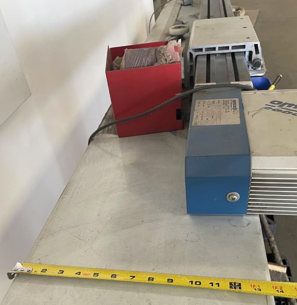 Omga V235 Double Miter Saw w/ Programmable Measuring Stop System (Used) Item # UE-081226E