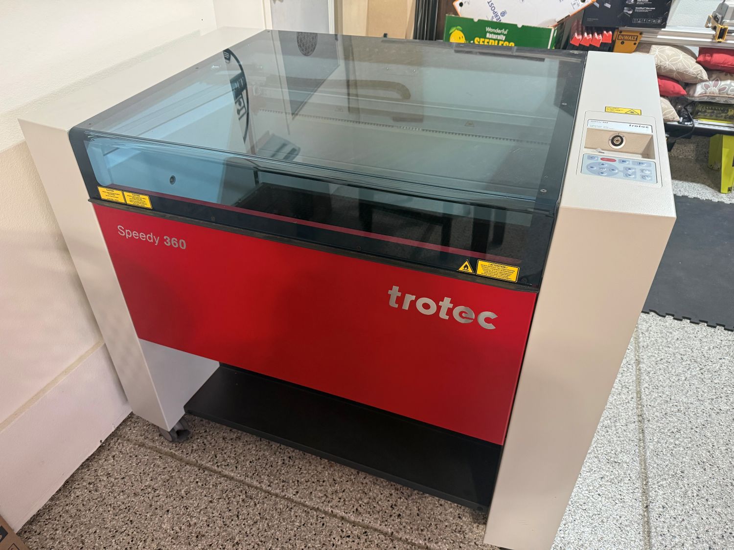 Trotec Speedy 360 80W Laser Cutter and Engraving Machine (Used) Item # UE-081826A