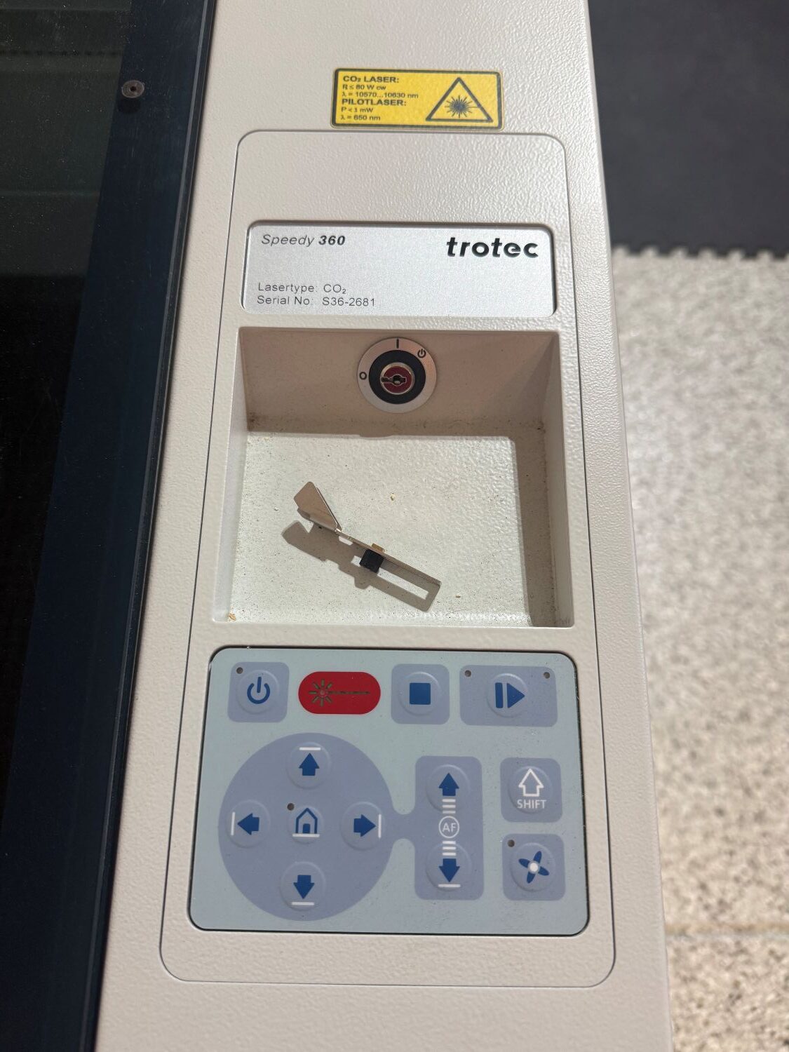 Trotec Speedy 360 80W Laser Cutter and Engraving Machine (Used) Item # UE-081826A