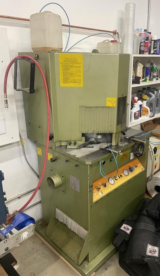 Brevetti C16 / C-16 Production Double Miter Saw (Used) Item # UE-082426F