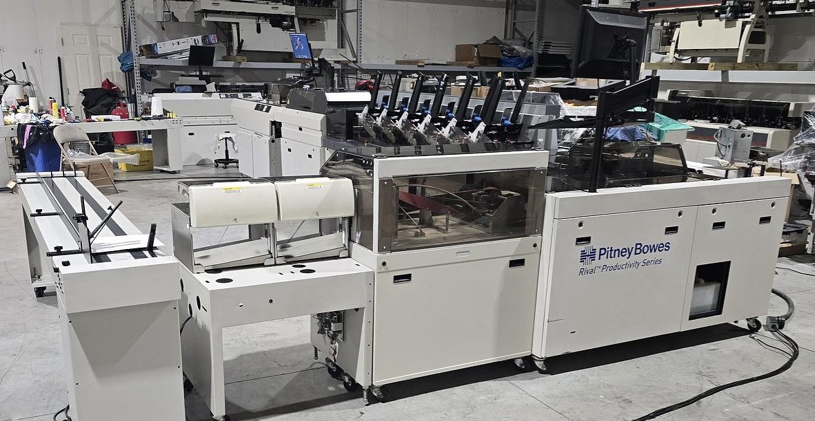 Pitney Bowes BlueCrest Rival Mail Inserter (Used) Item UE-082726B