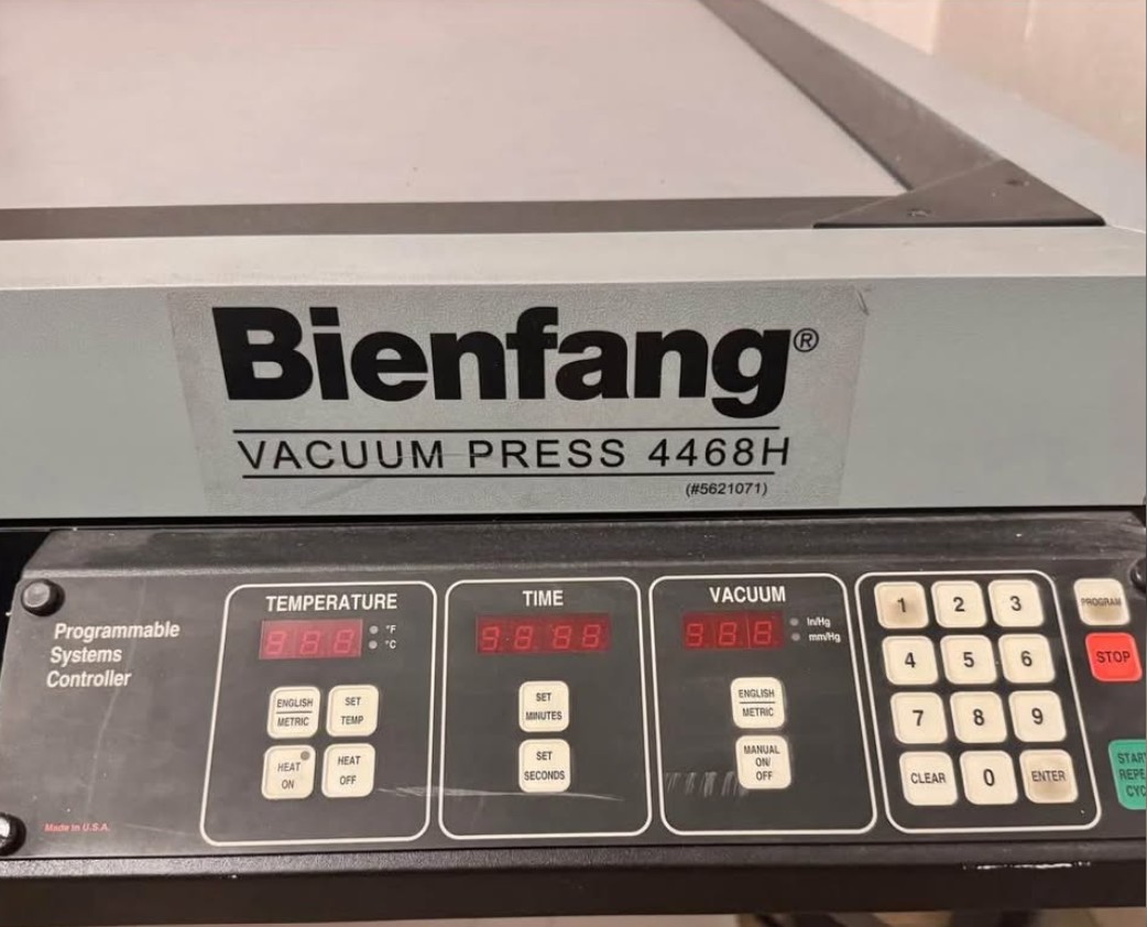 Bienfang 4468H Vacuum Heat Press (VacuSeal / D&K Expression) (Used) Item # UE-082726F