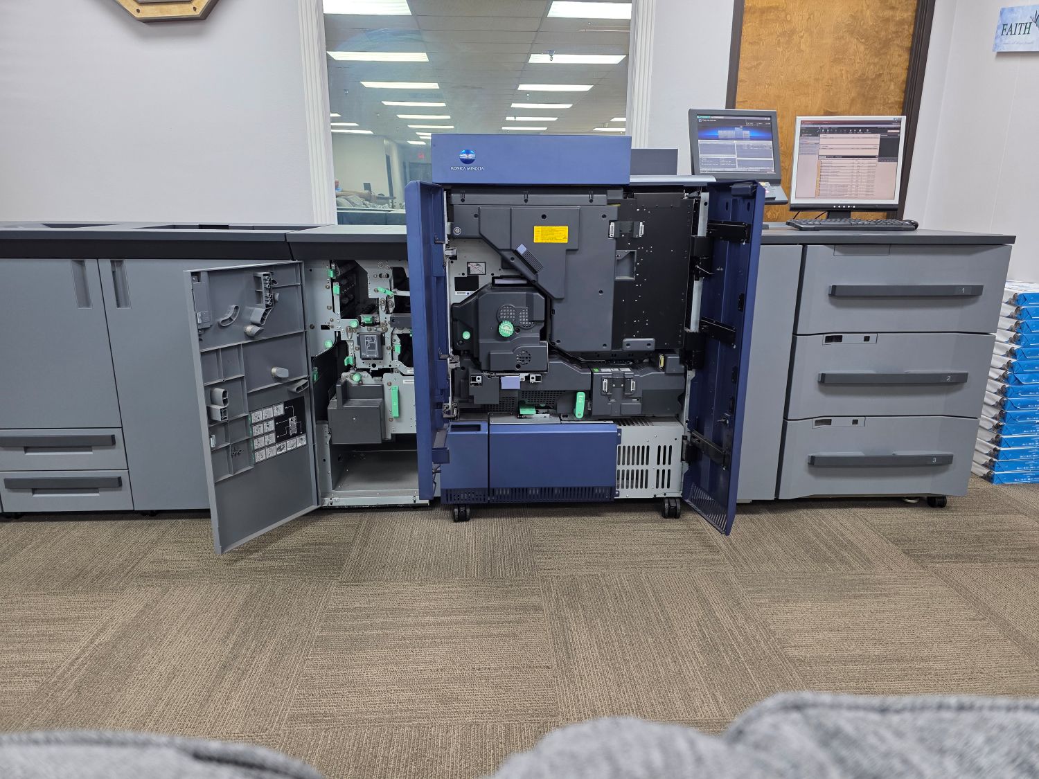 Konica Minolta Bizhub Digital Color Press C1085 (Used) Item # UE-083026C