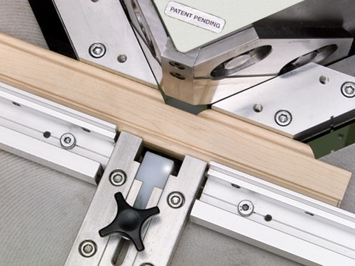 RazorGage Positioning System & MORSO Face Frame Notching Machine HM-102100