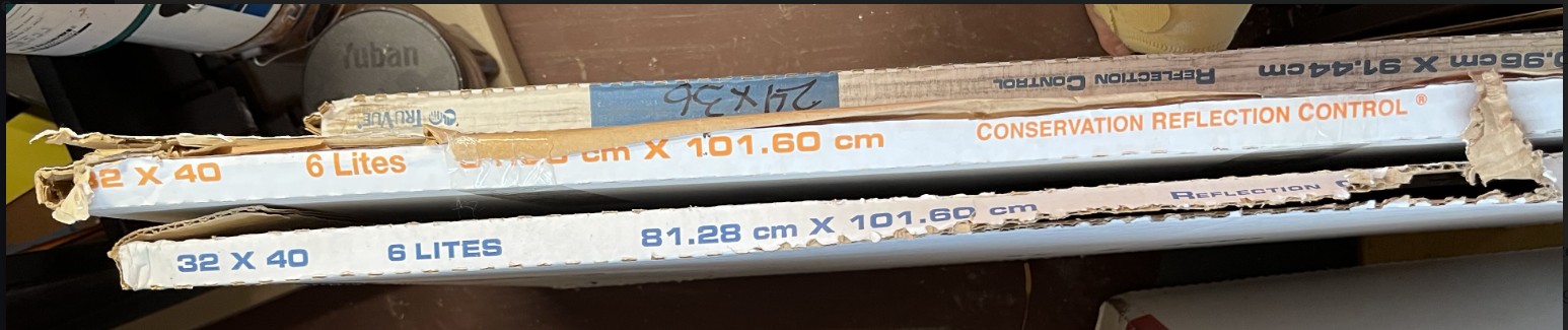 ITW AMP Fillet Cutter, Foamboard, Tru Vue Conservation Glass (Used) Item # UE-090326E