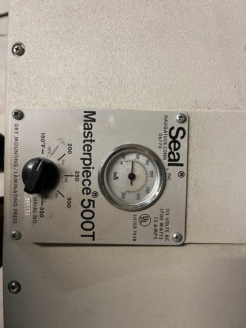 Seal Masterpiece 500T Mechanical Heat Press (Used) Item # UE-090326D