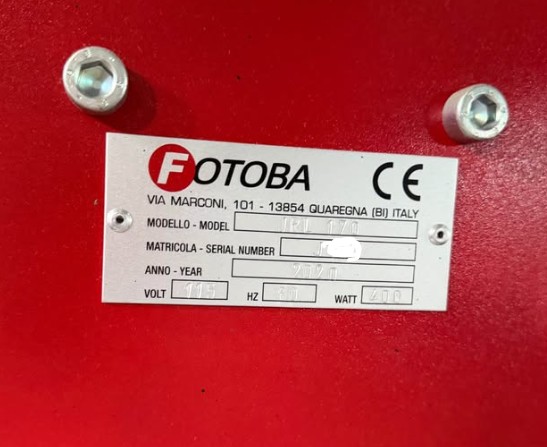 Fotoba JRL170 Jumbo Roll Loader (Used) Item # UE-090926G