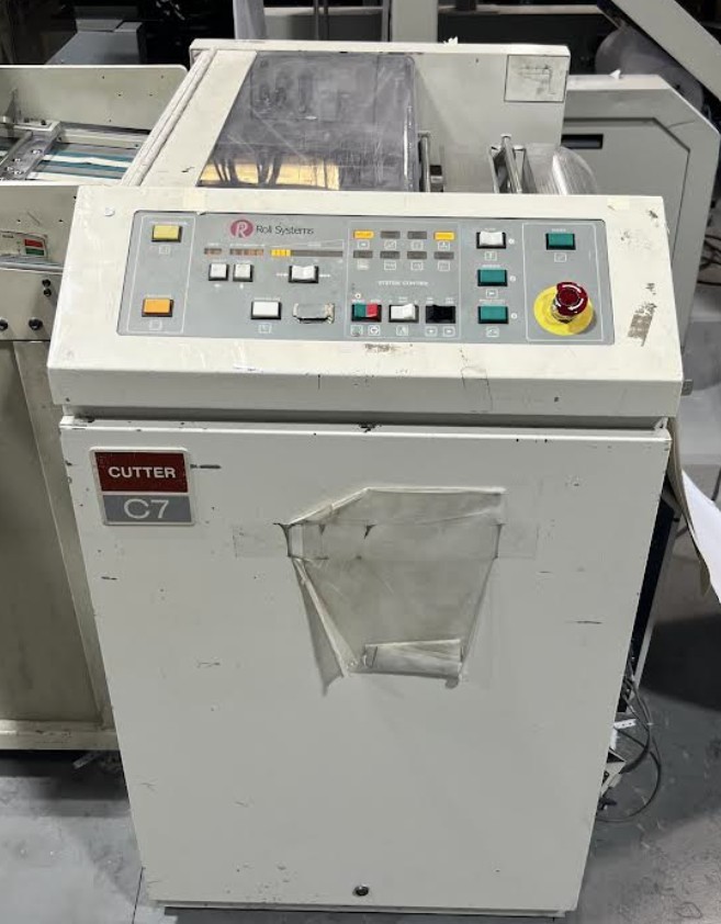 Roll Systems C7 Continuous Cutter Pinless (Used) Item # UE-100426G