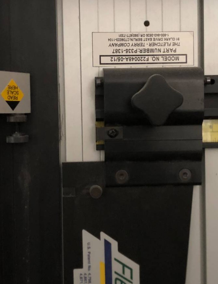Fletcher 2200 48″ Mat Cutter (Used) Item # UE-102426A